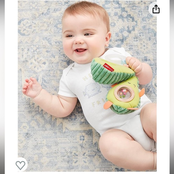 Skip Hop Avocado Baby Stroller Toy - Picture 2 of 5